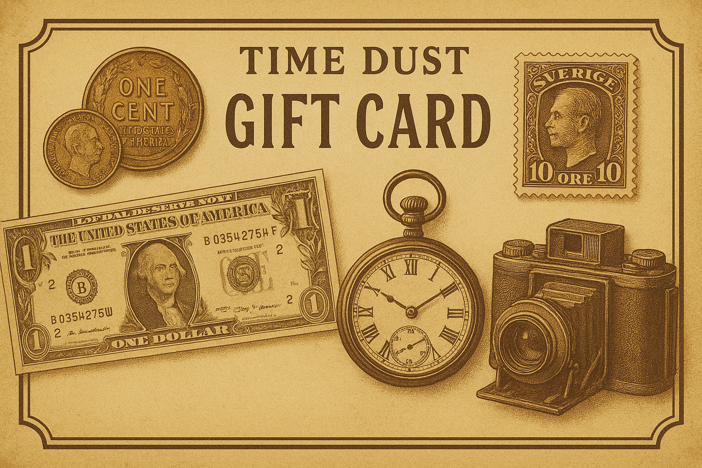 TDGC - Time Dust Gift Card