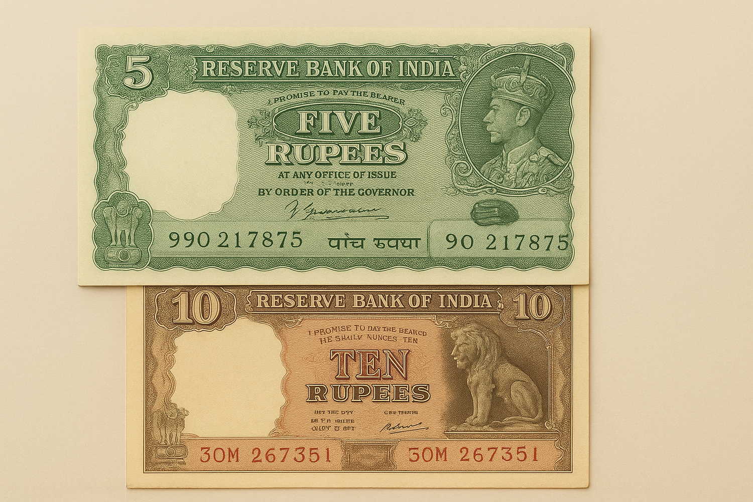 Indian Bank Notes